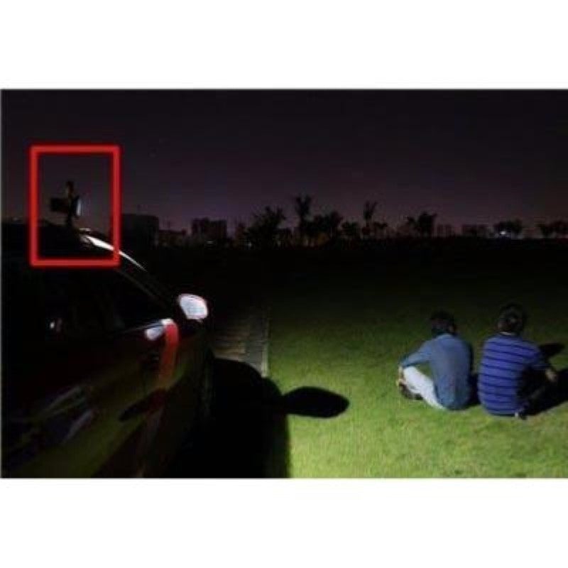 Projecteur LED 50W pour Chantier Portable IP65 + 3M de câble - Blanc Froid 6000K - 8000K - SILAMP - 3