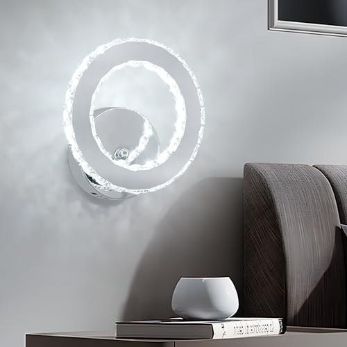 Applique Murale Hofstein 2 Branches - Nickel Mat Et Verre Opale - Lampe Up/down Moderne