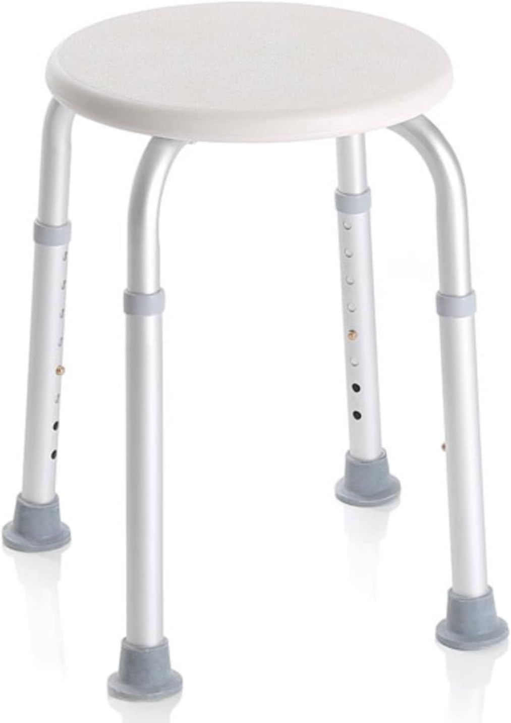 Sgabello Tondo Per Vasca Da Bagno/doccia, Senza Braccioli, Altezza