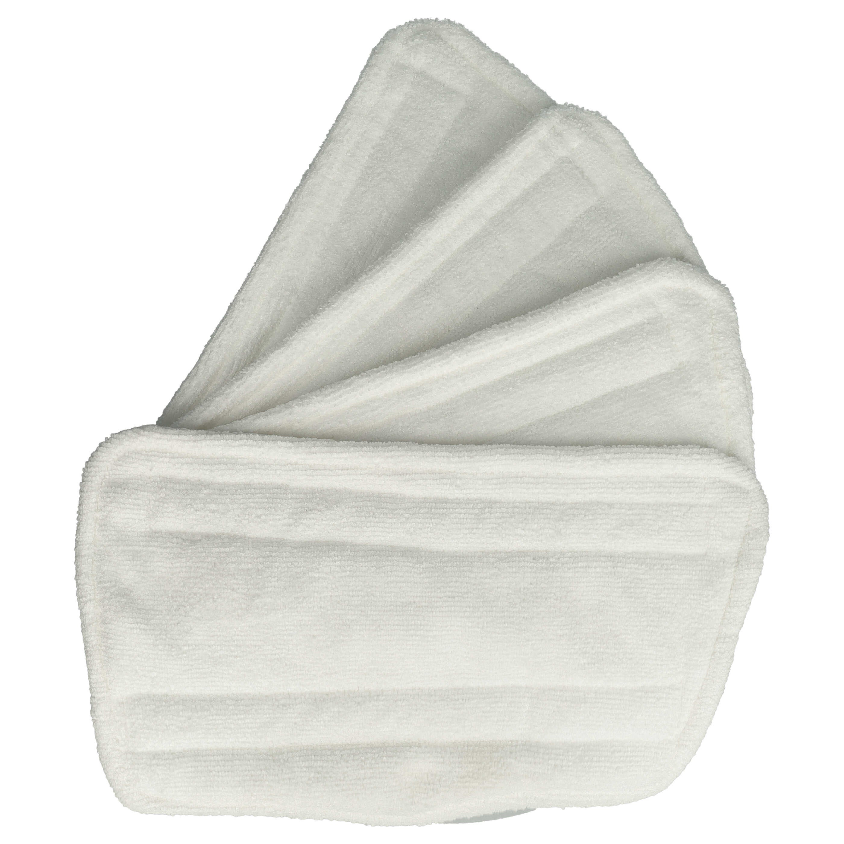 4 Lingettes Microfibre Gudotra - Rechange Pour Balai Vapeur Vileda Steam Et Steam Plus