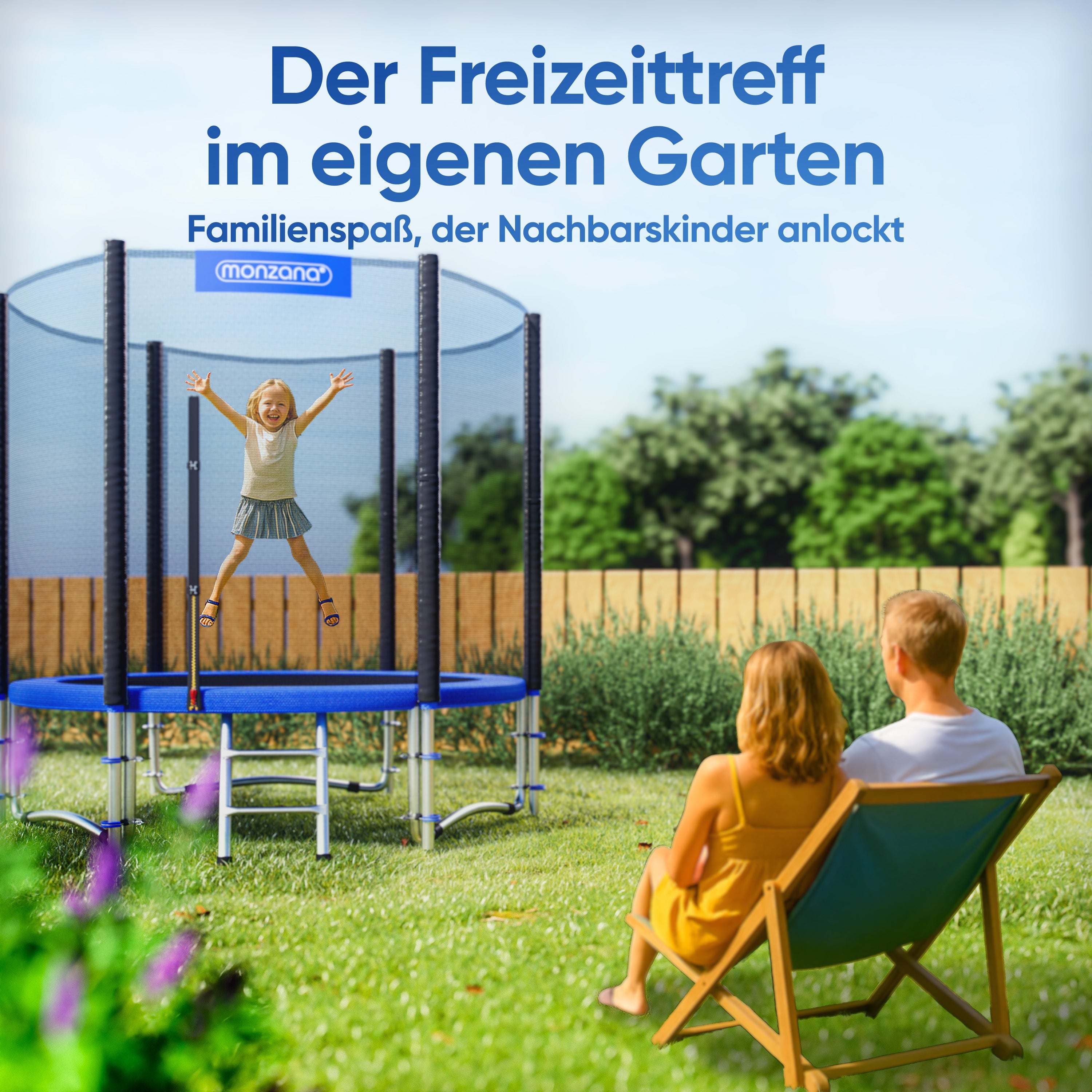conjunto de trampolim de 8 pés com rede de segurança com certificação de segurança TÜV Rheinland - 8