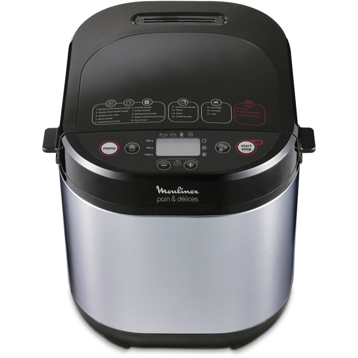 Machine à pain MOULINEX PAIN ET DELICE 1 KG - OW240E30 - 2