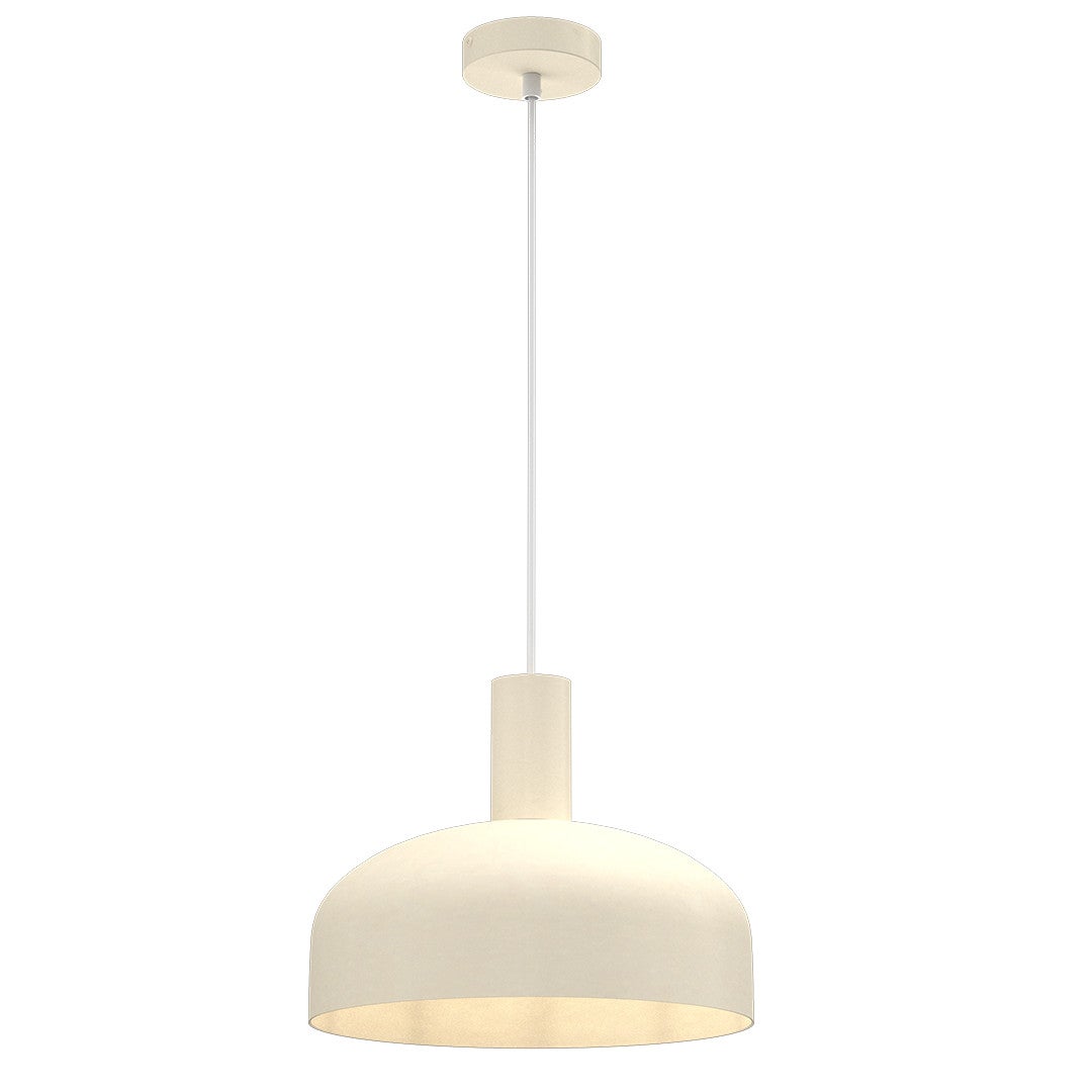 Lampa wisząca Visby kremowa 1xE27x60W do kuchni wym: 90 x 30 x 30 cm metal Milagro