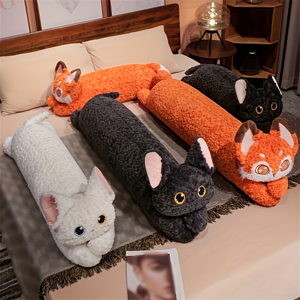 Jouets en peluche pour chat à grands yeux – Cadeaux doux et effrayants pour les enfants