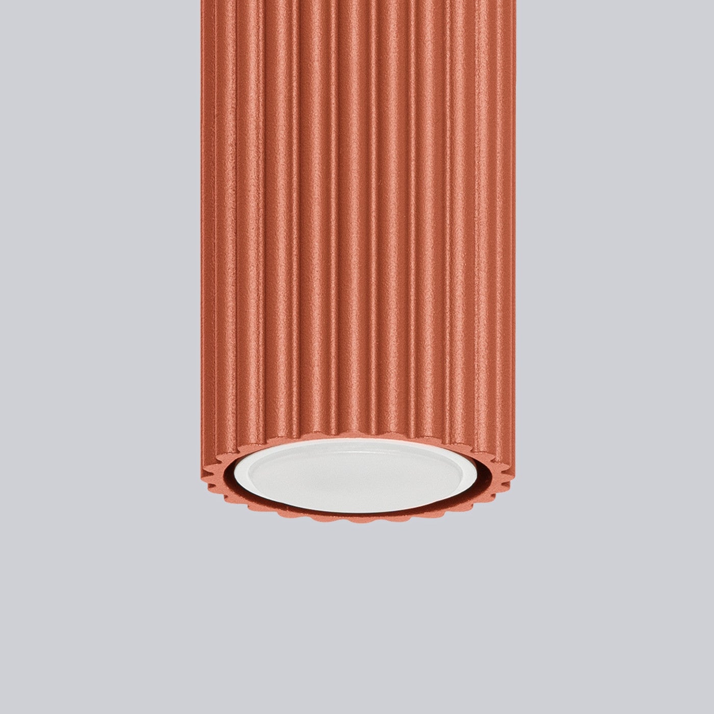 Reflektor sufitowy spot natynkowy Karbon okrągły ochra czerwona 1xGU10x10W wym: 10 x 6,5 x 6,5 cm aluminium Sollux Lighting - 4