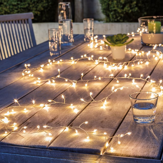 Guirlande MicroLED - Voie lactée Ivoire - 3m - 120 microLED - Chromex