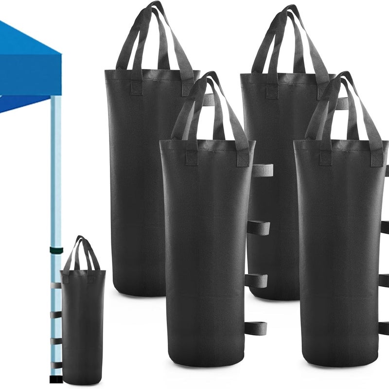 4-pak worków z piaskiem z tkaniny Oxford do namiotów, worek z piaskiem, gruby worek do zadaszeń i schronień zewnętrznych