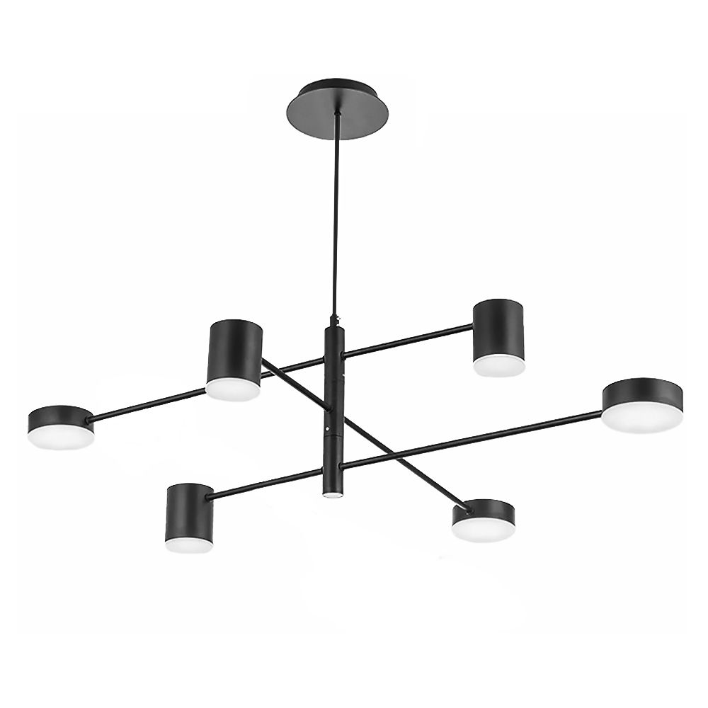Lampa Sufitowa Toolight App597-6C Czarny