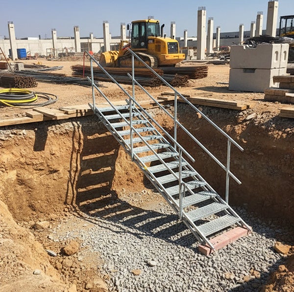 Escalier 9 marches - Hauteur à franchir max. 2.16m - SAFETY-STAIRS/9 - 5