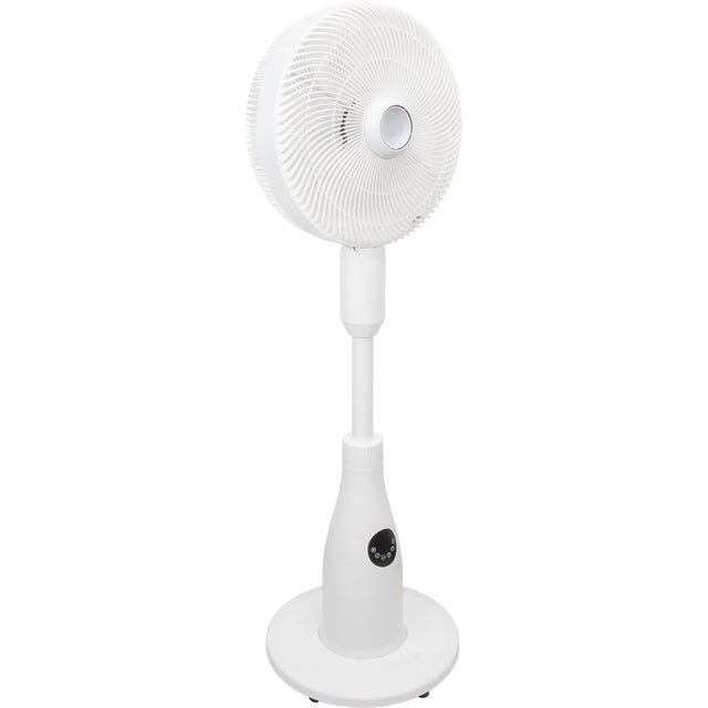 Brumisateur d'air design à roulettes Brizz+ Ø 42 cm - blanc - Voltman