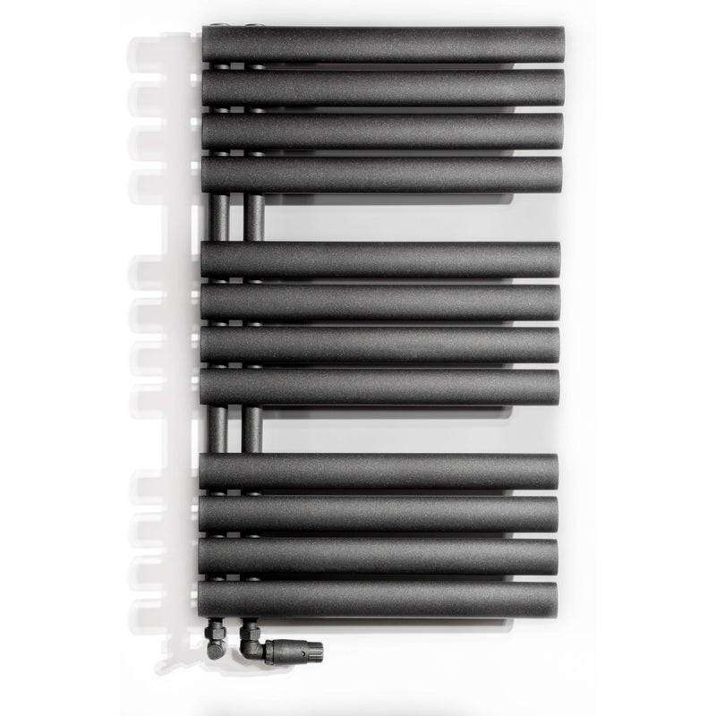 Grzejnik Flag bis 81.6x50 cm Czarny 454W Roz 5cm 10 Bar LUXRAD