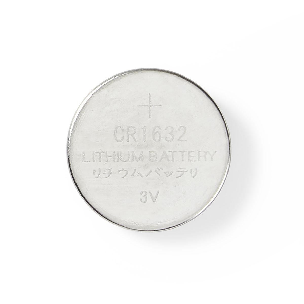 NEDIS Pile-Bouton au Lithium CR1632 3 V 5 pièces Blister - 2