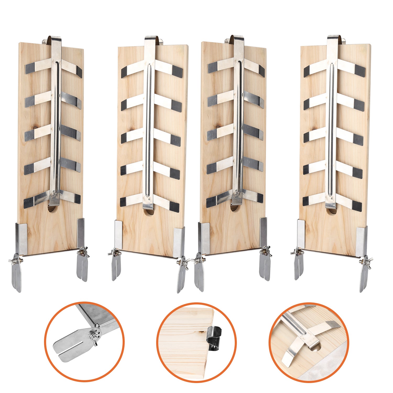 Juego Barbacoa Tablas Para Ahumar Salmón - Juego De 2 Con Soporte De Acero  Inoxidable - Para Barbacoa Y Brasero Tabla Barbacoa, image size:1500x1500