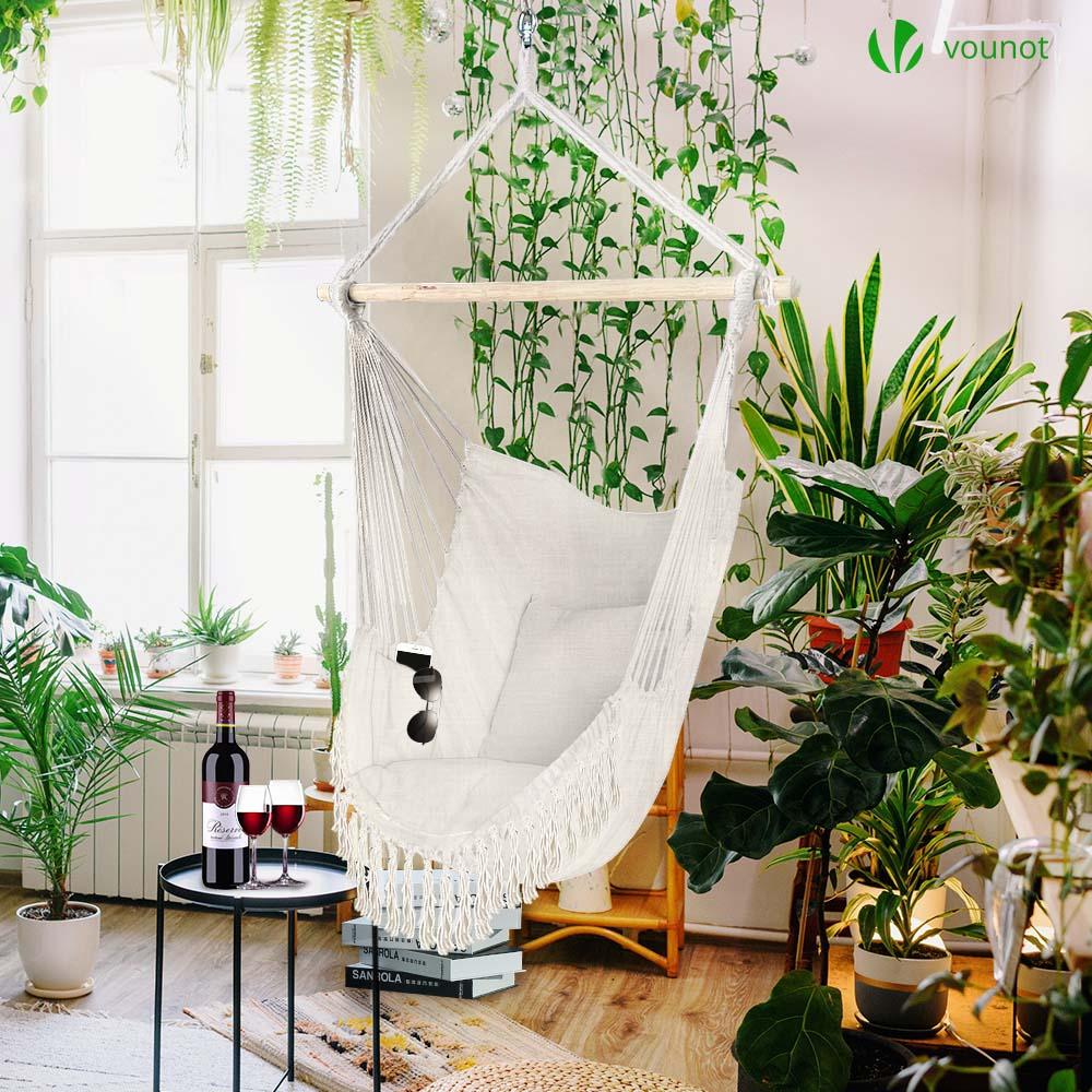 Cuscini Sedia Sospesa Amaca Poltrona Sospesa Da Giardino Cuscini