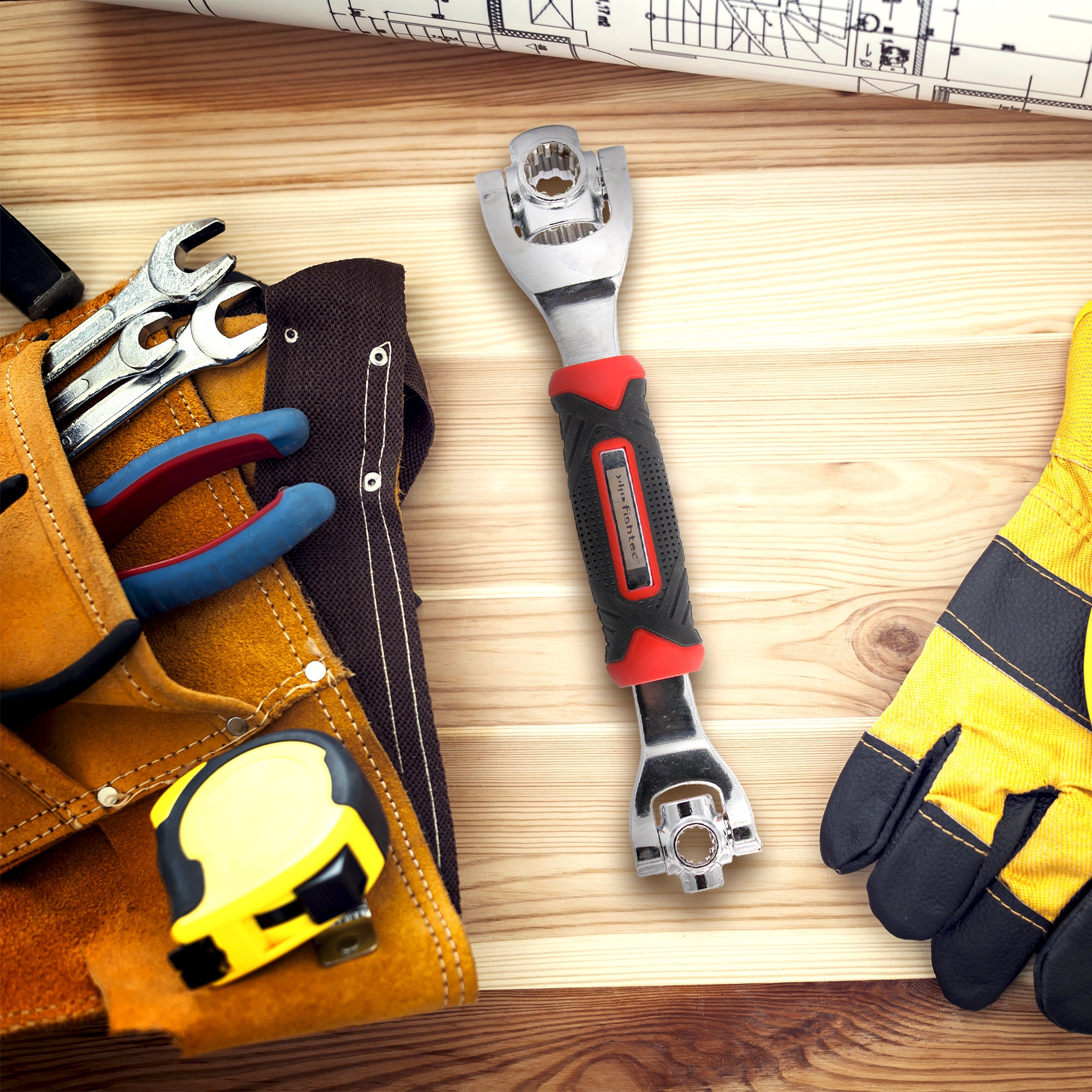 Chiave A Cricchetto Regolabile 6-22mm - Strumento Essenziale Per Meccanici E Fai Da Te - Foto 8