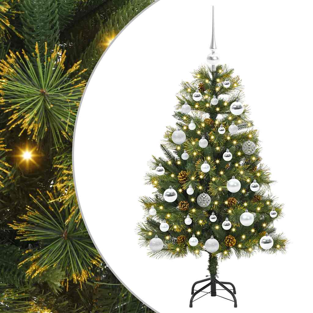 Árbol De Navidad Artificial, 150 Cm, Ramas Flexibles, Soporte De Metal, Versátil, Verde | Leroy