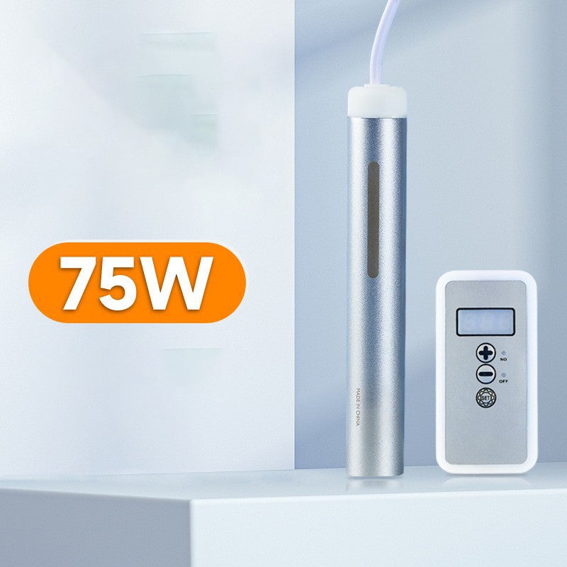 Mini grzałka akwariowa 70 W z automatyczną regulacją temperatury, wyświetlaczem LED i zewnętrzną regulacją dla małych zbiorników
