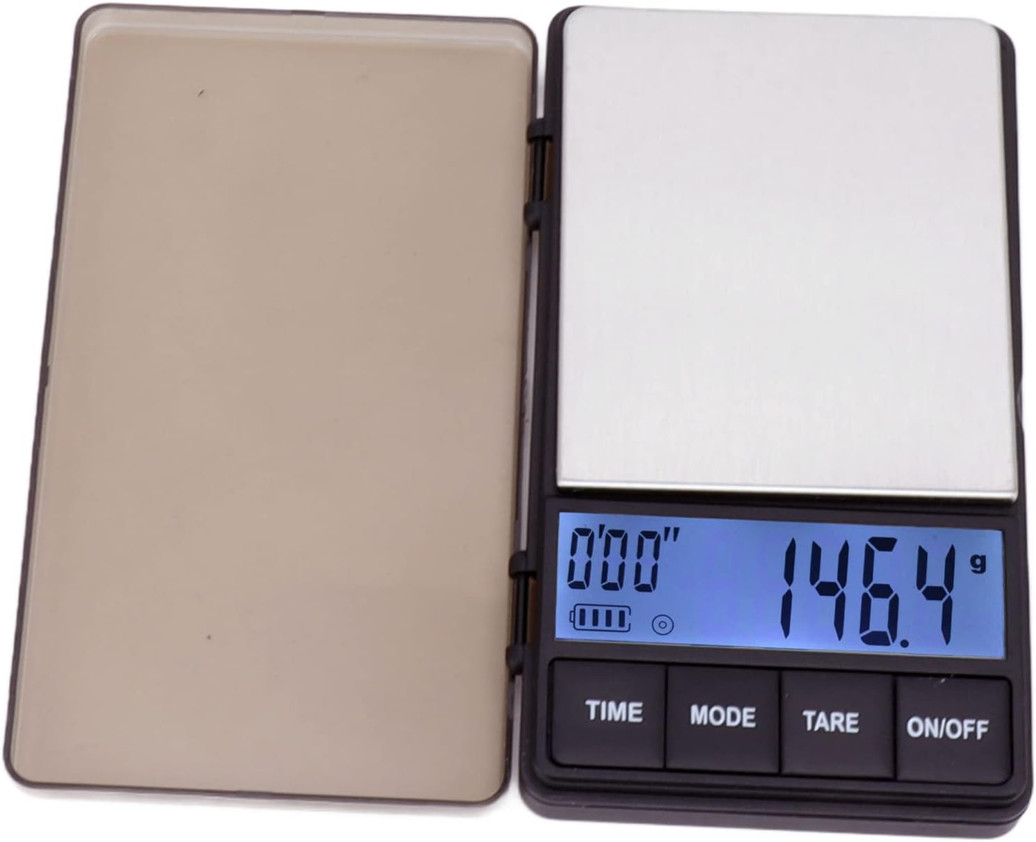 Balance à expresso avec minuterie, écran LCD, 1000 g x 0,1 g, balance ...