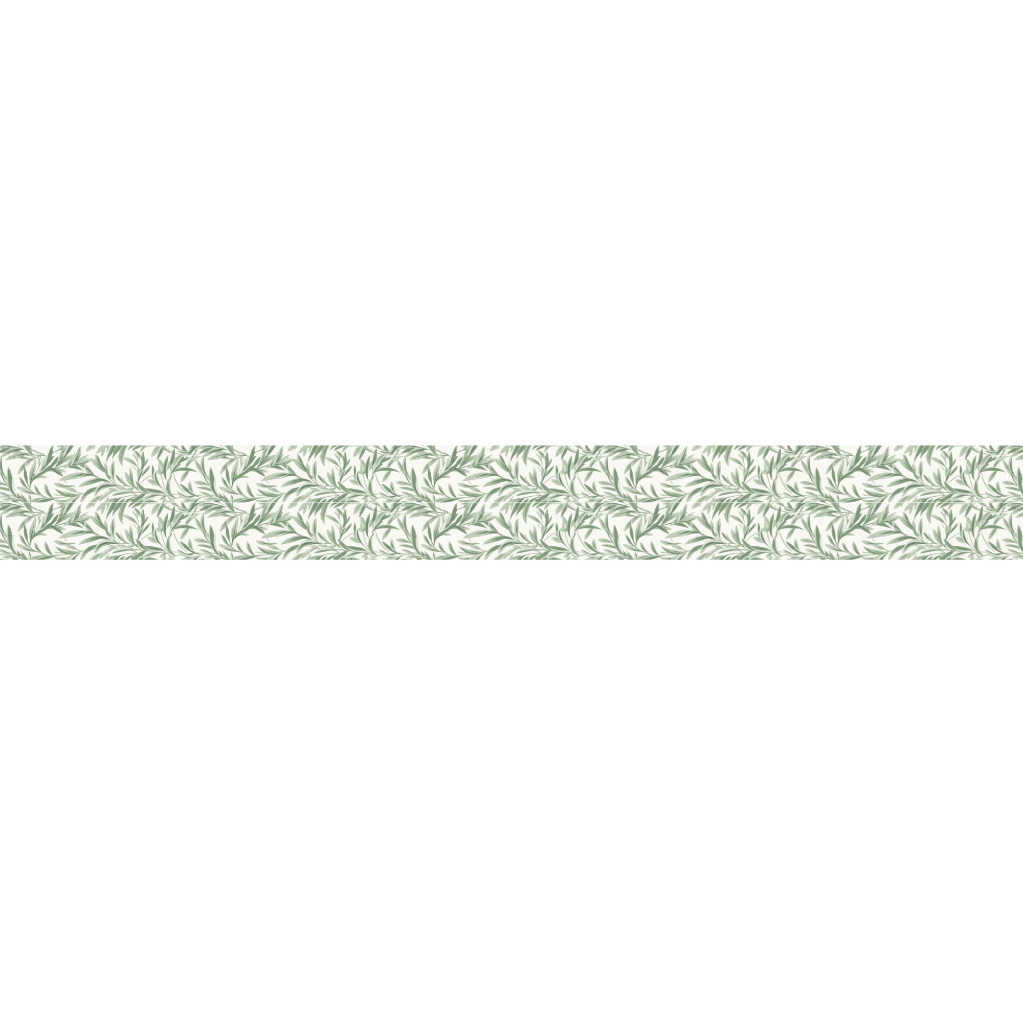 Frise décorative adhésive, feuillage type william morris déco tendance, 10 cm X 300 cm - 2