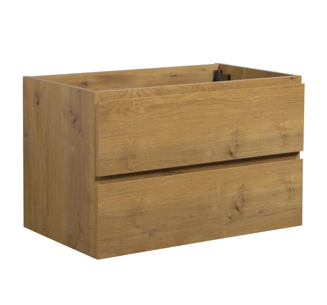 Meuble de salle de bain Angela 80cm - chene – Armoire de rangement