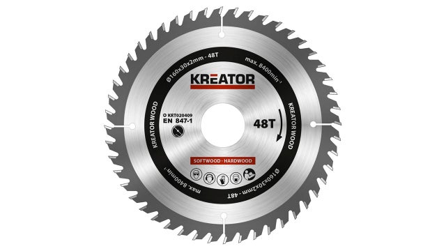 Disco sierra circular 160 mm 48D - Por unidad