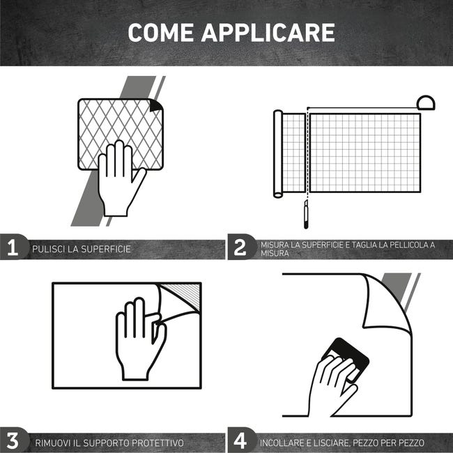 Pellicola Adesiva Venilia Bianca - 67.5cm X 3m, Spessore 160μ, Per Mobili E Cucina - Foto 8