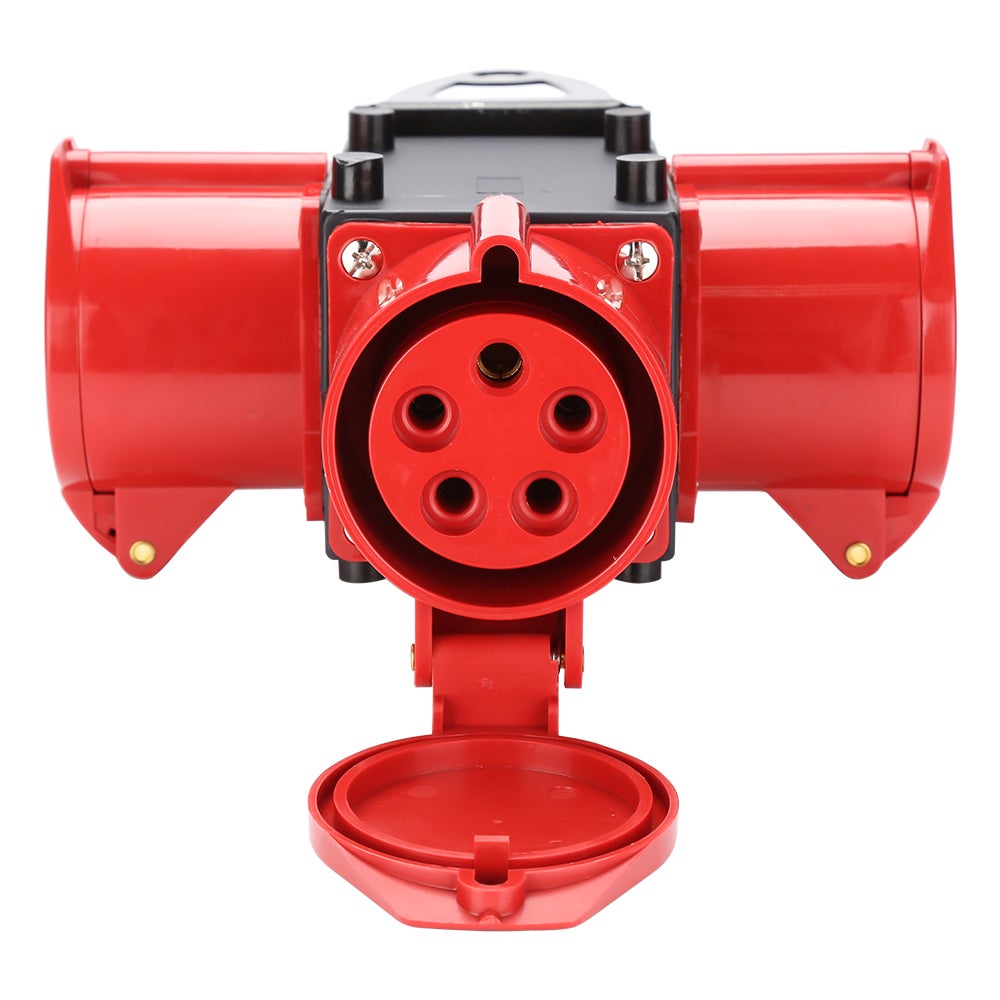 Coffret de Chantier Monophase Repartiteur de Courant Mural Coffret Electrique de Chantier 3 x CEE 400V / 32A Steckdose 5P - 5