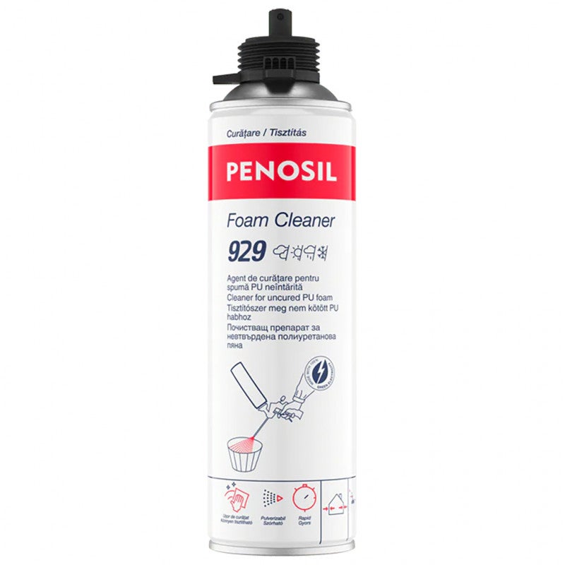Pack 11 Mousses expansives PU pistolable P305 Foam'n'Fill 750ml BOSTIK + Nettoyant FoamCleaner 929 500ml + Pistolet manuel - 3