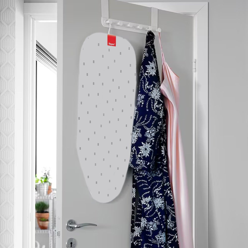 Tavola Da Stiro Rayen Pieghevole - Con Rete Metallica E Gancio, Compatta E Pratica Per Casa - Foto 10