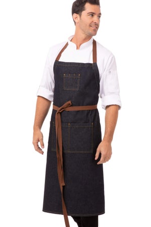 Grembiule Da Cucina Eastrise Regolabile Unisex – Con Pettorina E 2 Tasche – Nero, 84x68 Cm, Per Cuoco E Giardinaggio