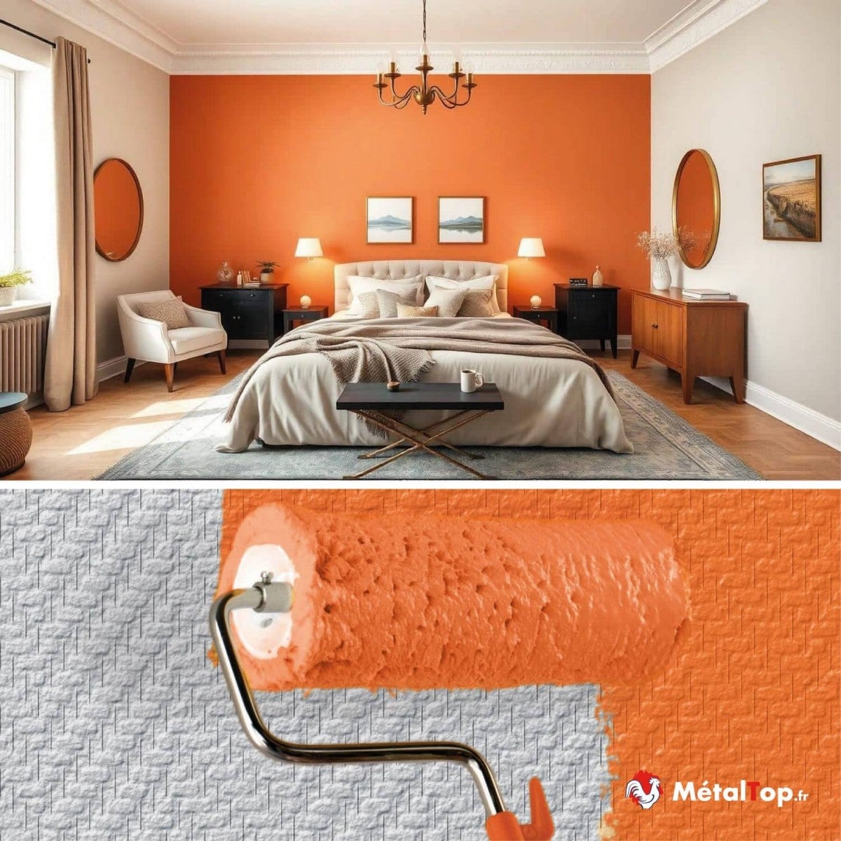 Peinture Toile De Verre - Metaltop - Gris soie - RAL 7044 - Pot 5L - 7