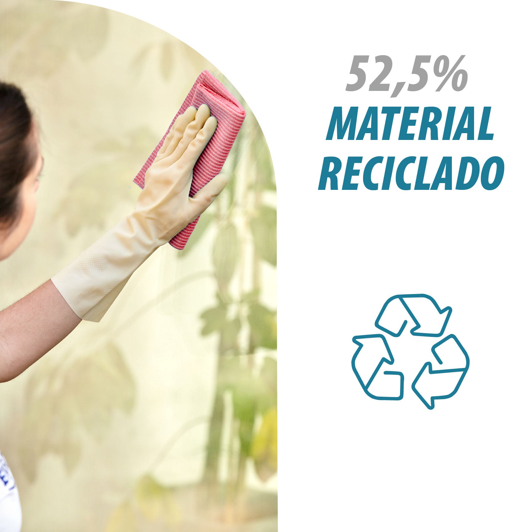 MAYA Bayeta Ultra Plus. Especial para Cristal y Acero Inoxidable. Máxima Absorción No Deja Marcas. Poder Antical y Antibacterias. Pack 5 Uds (Rojo) - 6