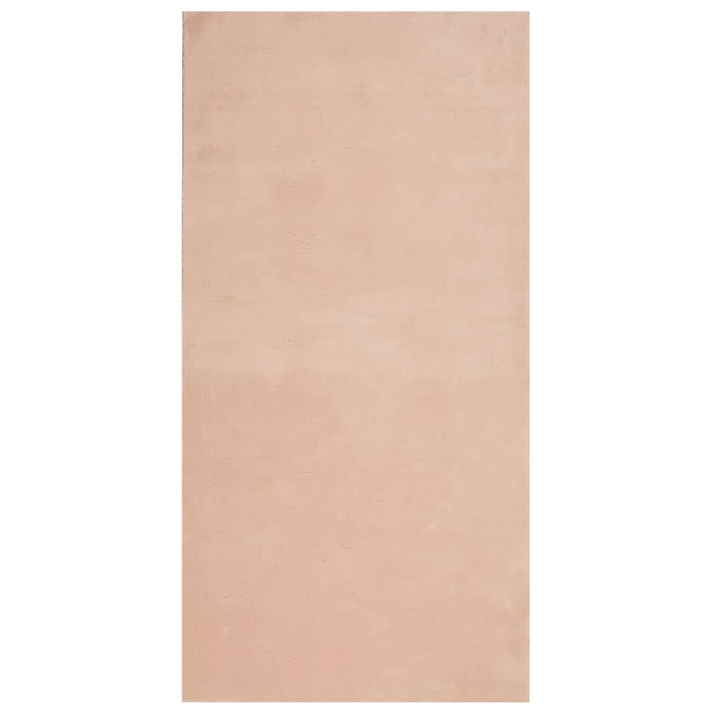 Alfombra de salón | alfombra de pelo corto suave lavable huarte rosado 100x200 cm cfw65834