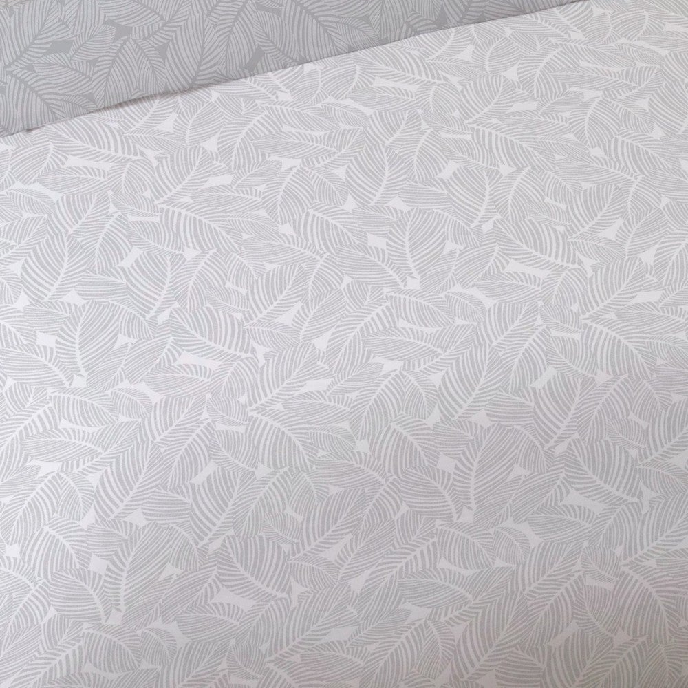 Housse de couette 240x220 NIORT GREY + 2 taies 100% coton - 3