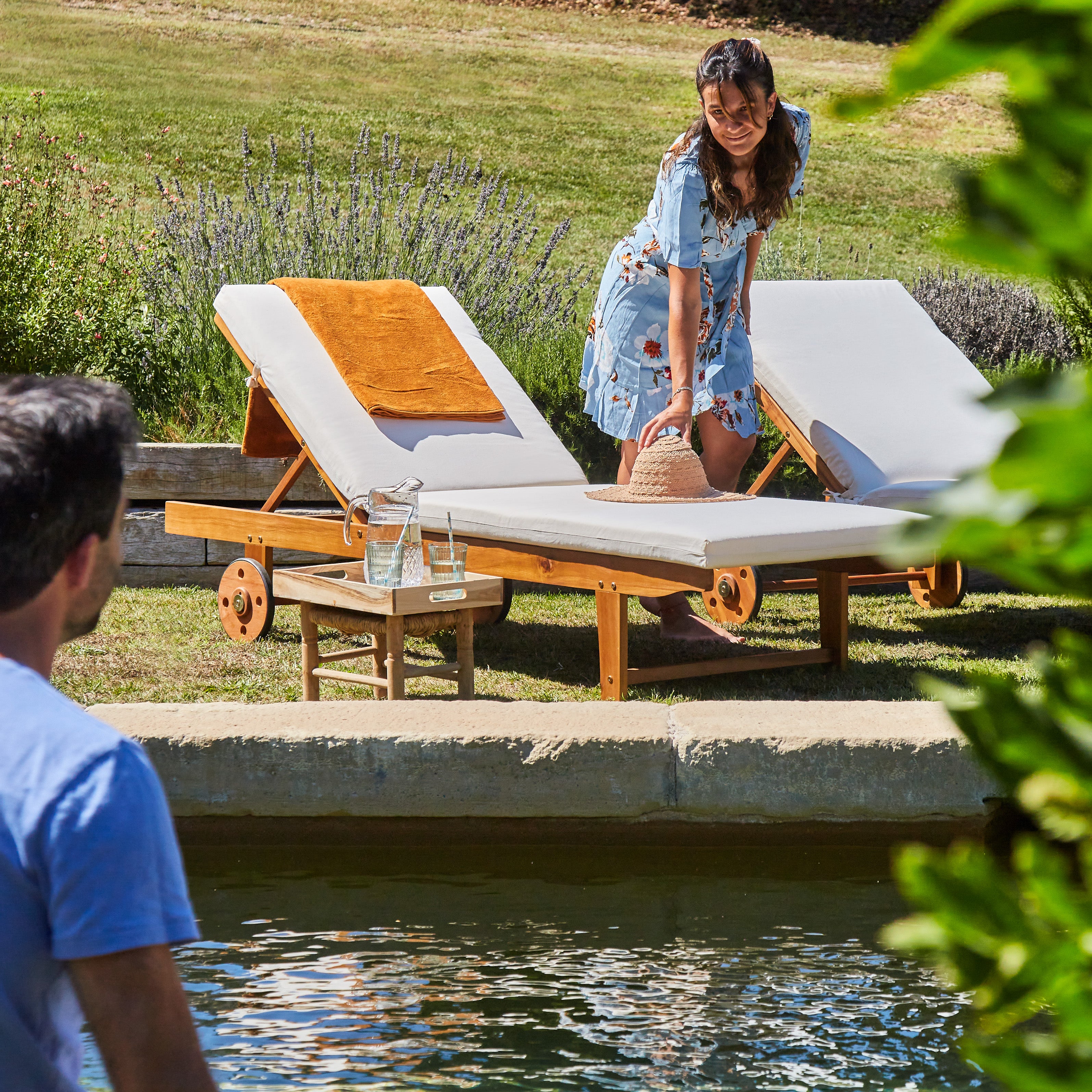 Pack 2 Cuscini per lettini grezzi - 5