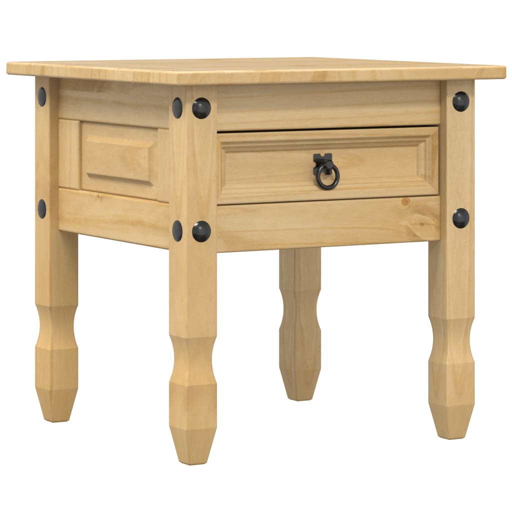 Tavolino Da Salotto Con Cassetti In Legno Massiccio Di Pino Finitura Miele 100 X 48 X 45 Cm Vidaxl