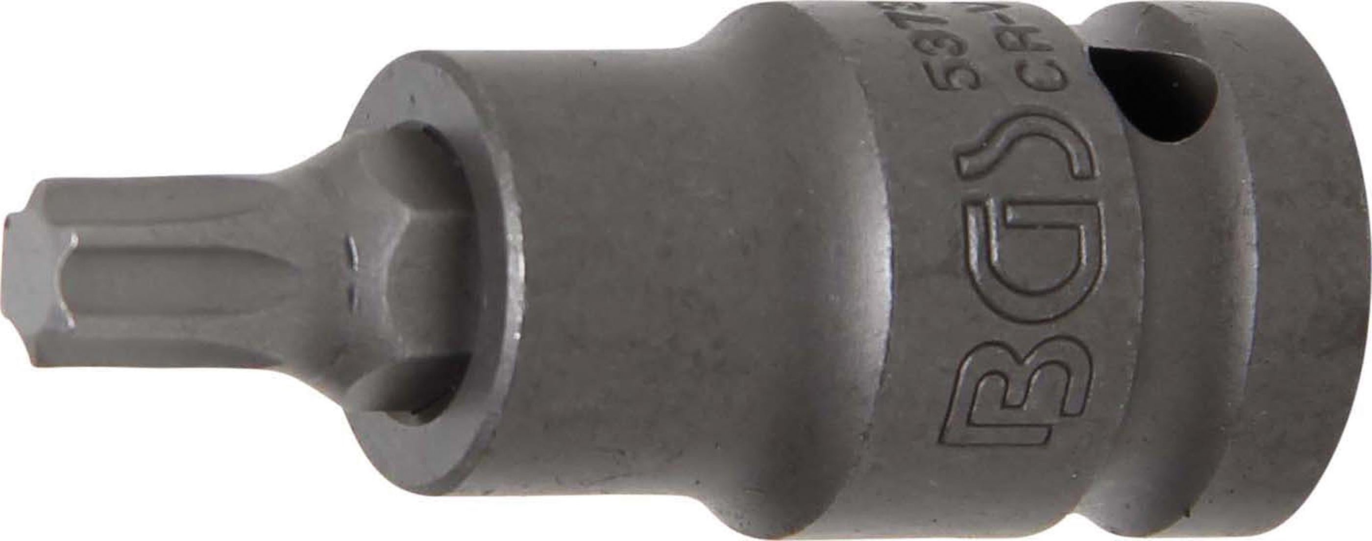 BGS Wkrętak udarowy do bitów, napęd kwadratowy wewnętrzny 12,5 mm (1/2") profil T (do Torx) T45 - 5373