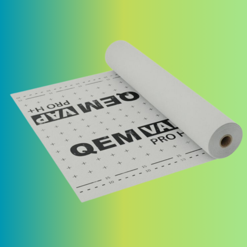 Ecran Pare Vapeur actif à deux couches QEMVAP PRO H+ Long 50m (75m²) - 5