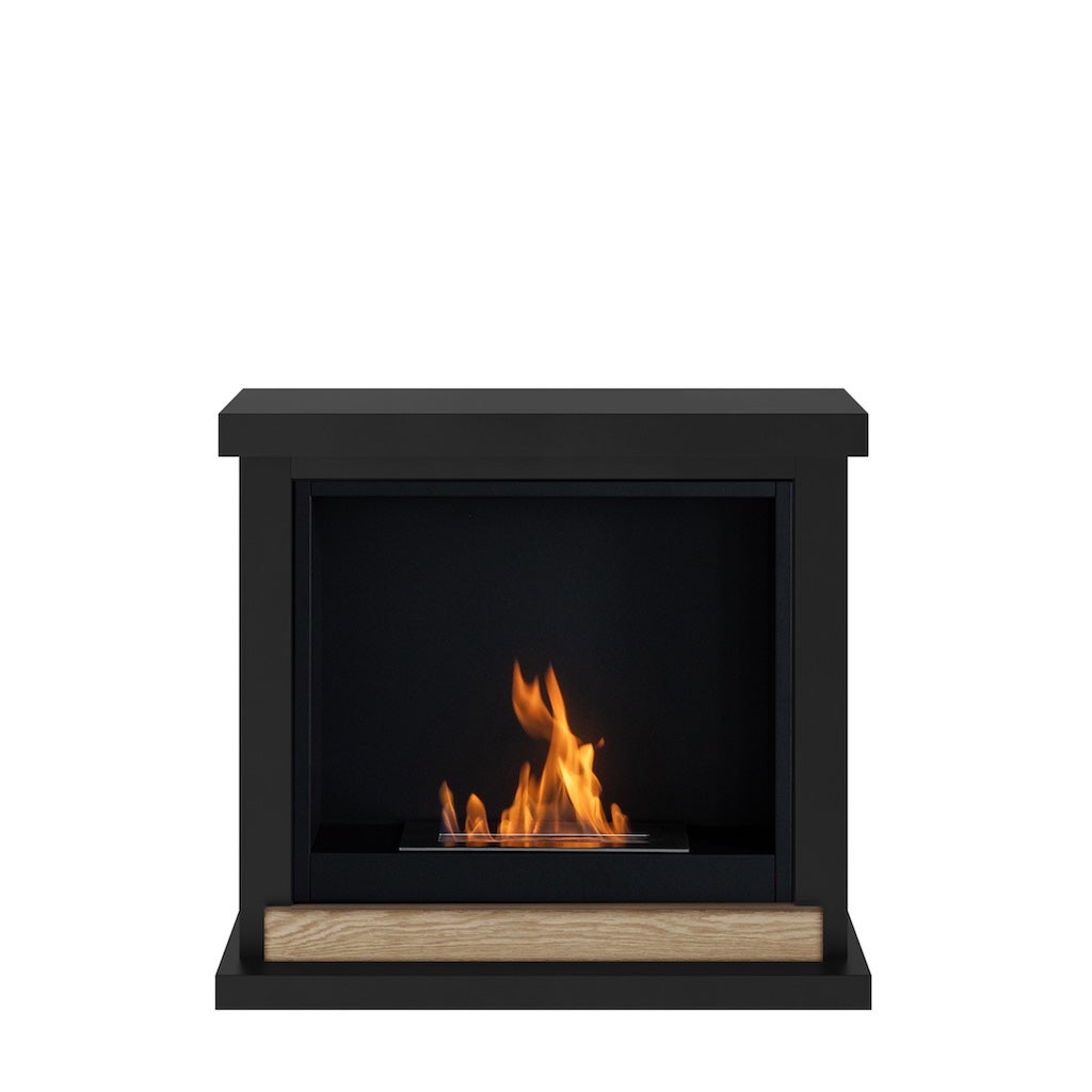 Biokominek portalowy z MDF TAGU Larsen czarny lakierowany - 1 szt