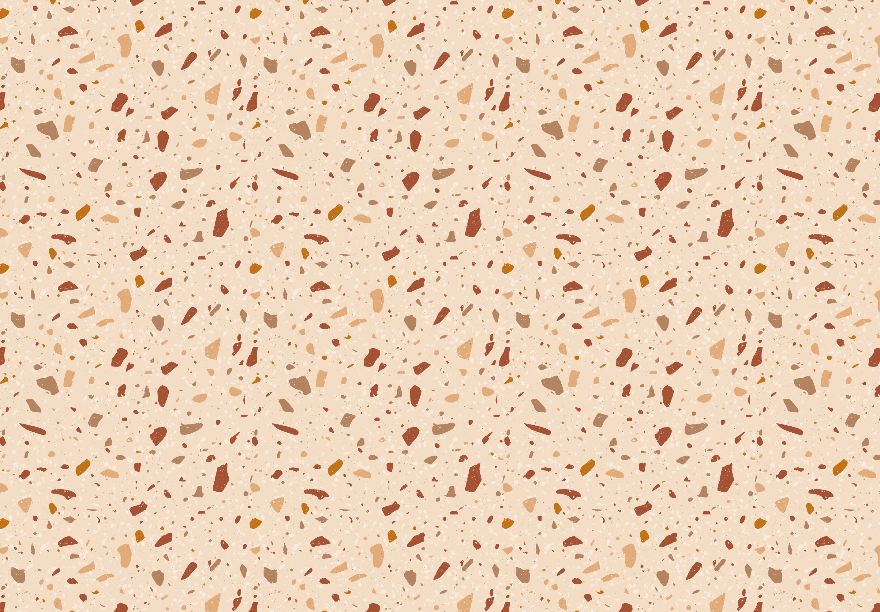 Dywan winylowy Terrazzo Helena 160x230 cm - antypoślizgowa wykładzina PVC z gładkim nadrukiem, winylowa do kuchni lub salonu, zmywalna