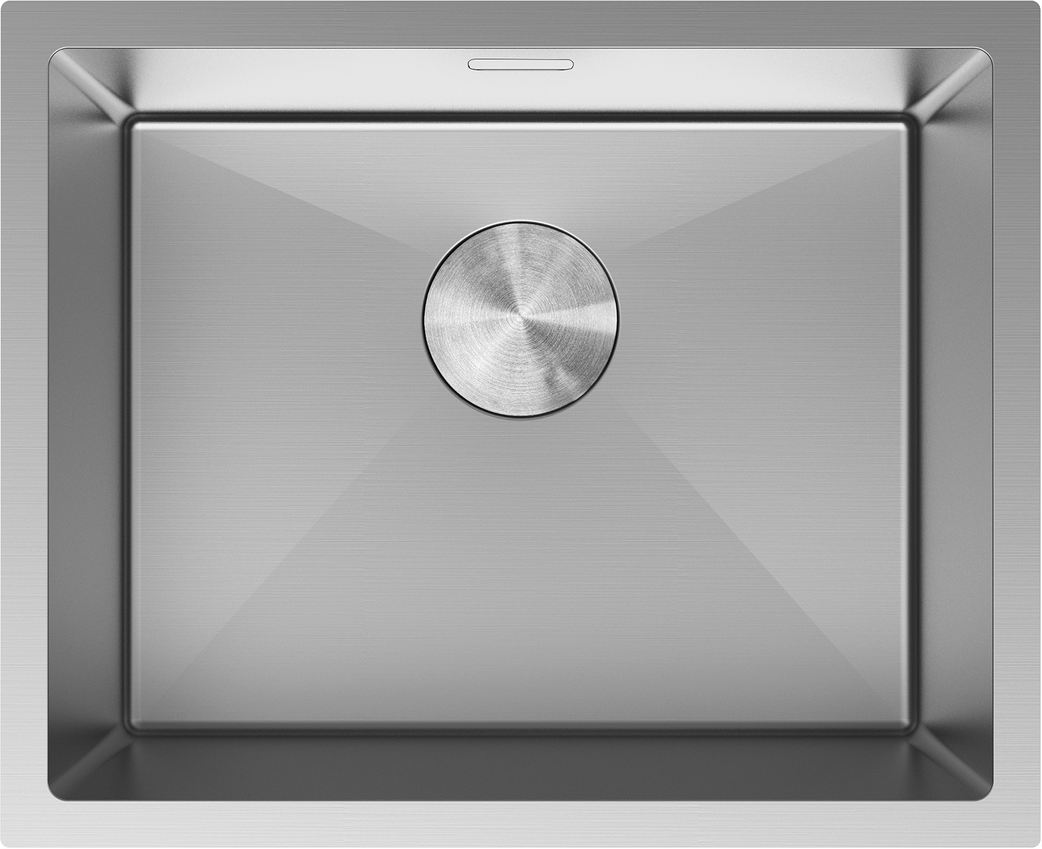 Mexen Trixo zlewozmywak stalowy 1-komorowy 540 x 440 mm, inox - 6414541000-01