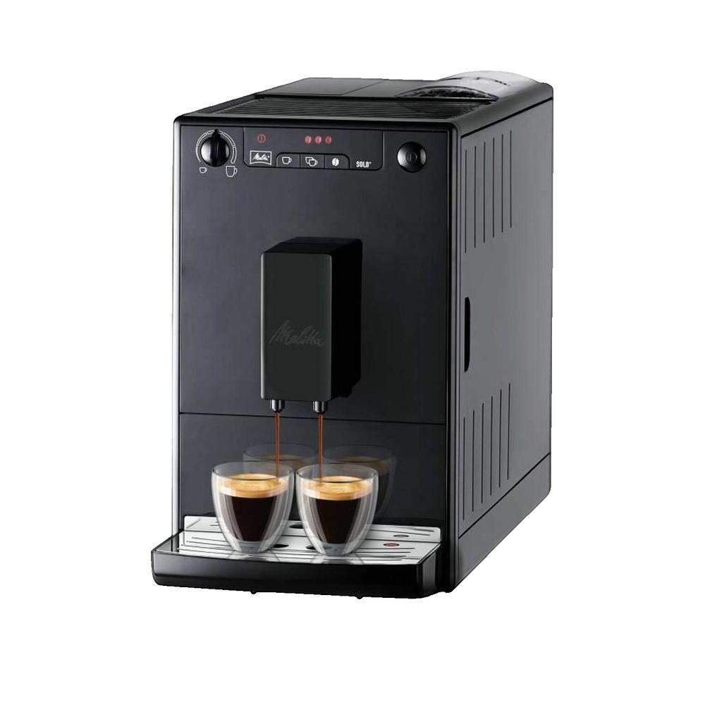 Melitta SOLO E950-222 Cafetera Superautomática Compacta con Molinillo Integrado 15 Bares Negra - Imagen 4
