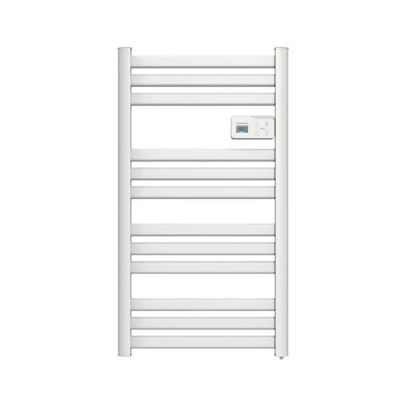 Elektryczny suszarka do ręczników Thomson bez płynu, podłączona do sieci WiFi, z dmuchawą 500 W, kolor kosmo