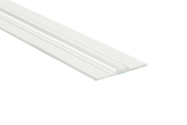Joint à lèvre 60 mm autocollant SD-12 pour plaques en polycarbonate alvéolaire, joint PVC - 1 mètre, blanc