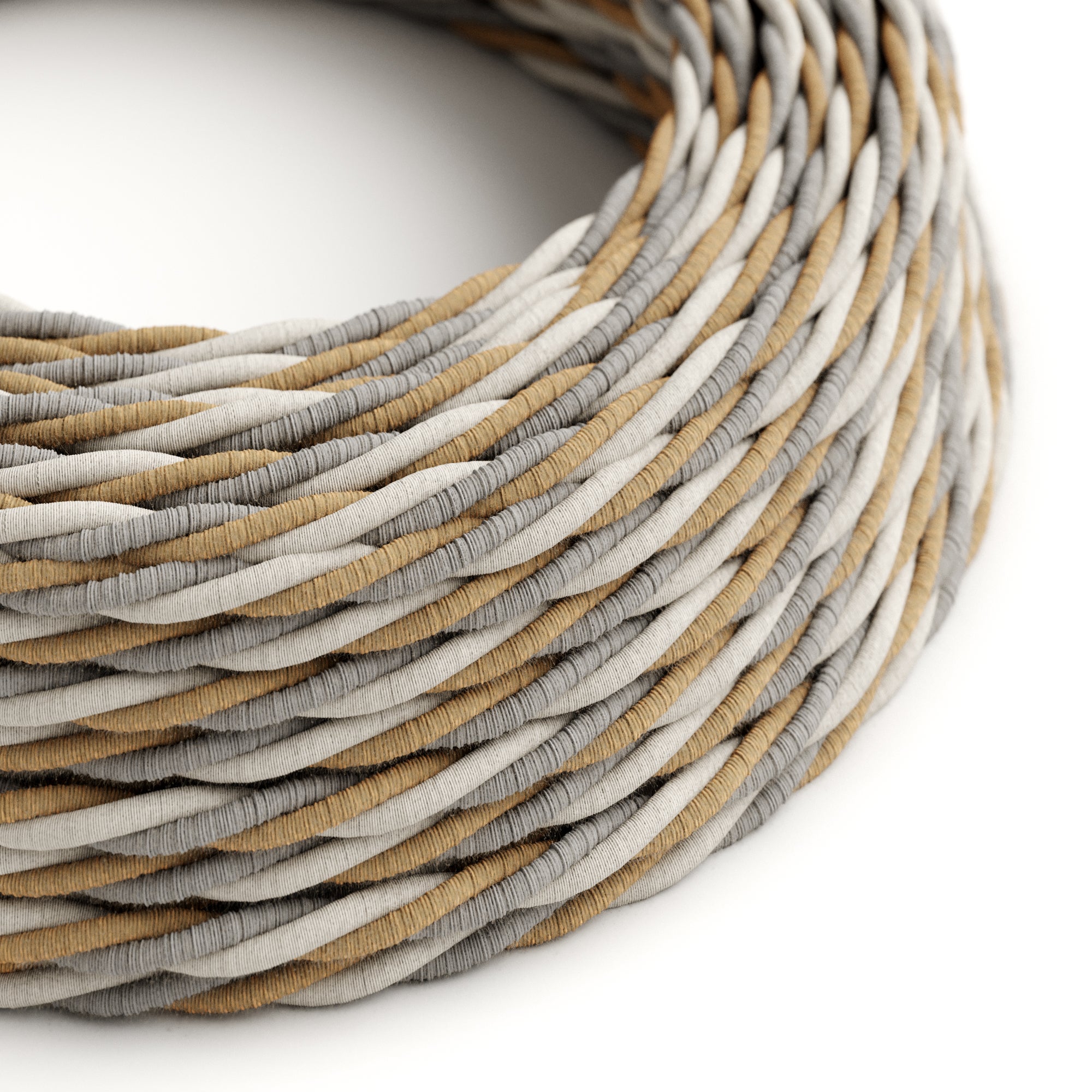 Creative cables Fil Électrique Torsadé Recouvert en Jute, Coton et — free download