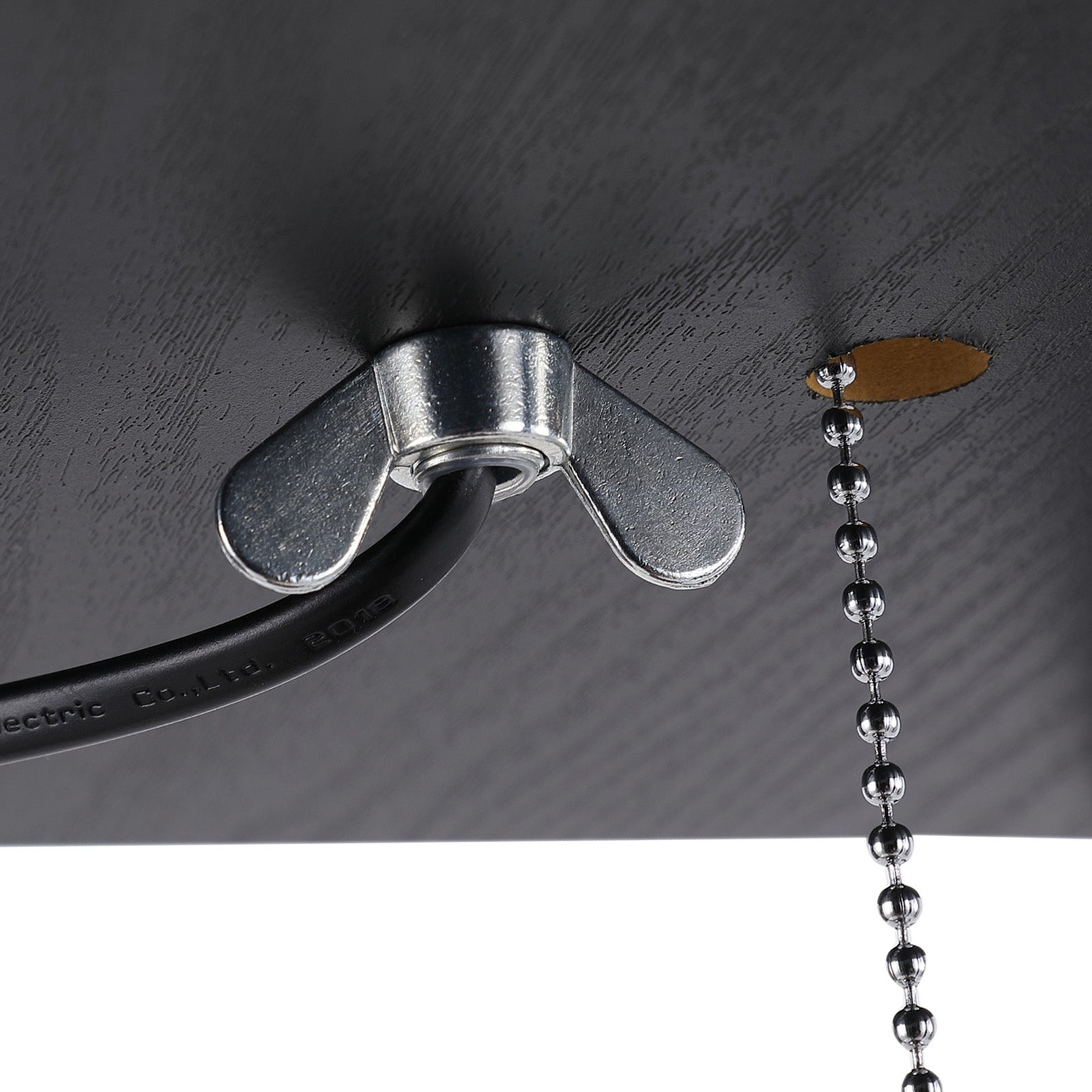 lampadaire étagère Bois HOMCOM - 9