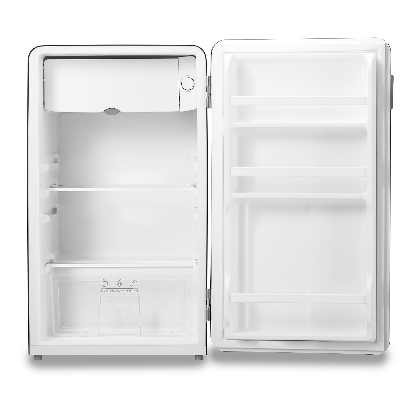 Réfrigérateur Table Top Vintage Comfee RCD93DK2RT(E) - 93L - Classe E - 48.8*49*83.5 cm - Noir - 3