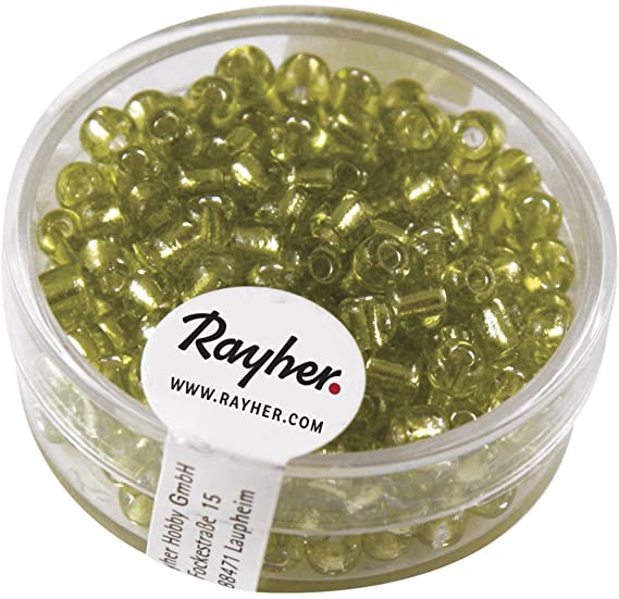 Rayher Renaissance Perline Di Vetro Opaco Avorio 6 Mm - Confezione Da 45 Pezzi Per Creazione Gioielli E Bigiotteria Fai Da Te - 5