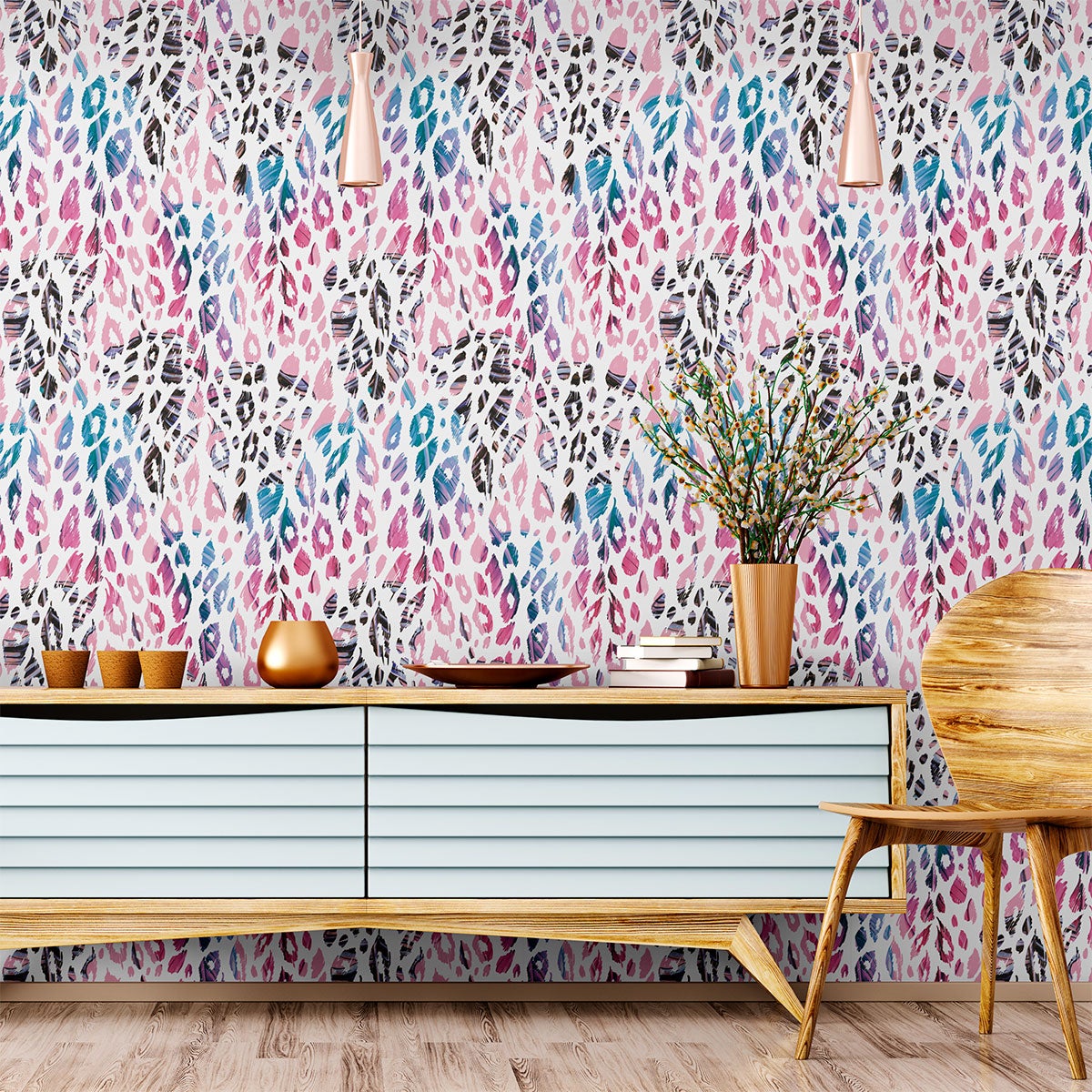 Adesivo arazzo tropicale Vergara - Sticker adesivo - adesivi murali - 40x40cm - 3