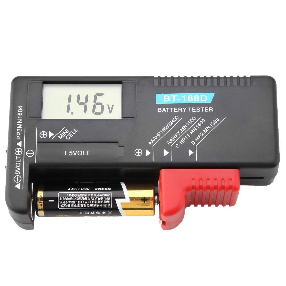 VOKTTA Testeur de Piles Numérique Testeur de Batterie Domestique pour